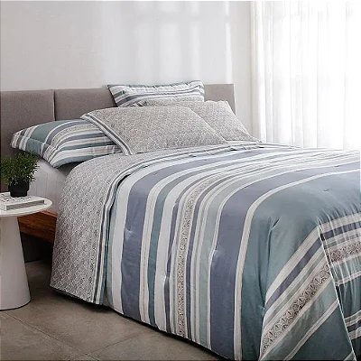 Jogo de Cama Buddemeyer Vision Lanvin Queen Estampado