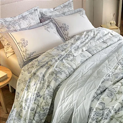 Jogo de Cama Karsten Catarina Estampado 2,40x2,50