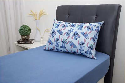 Jogo de Cama Portallar Disney 2 peças Solteiro Estampado Stitch