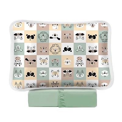 Jogo de Cama Sul Brasil Vivaldi 2 Peças Estampado Baby 3696 Zoo