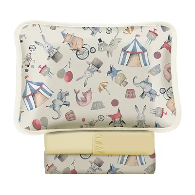 Jogo de Cama Sul Brasil Vivaldi 3 Peças Estampado Baby 3694 Circus