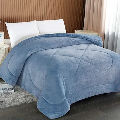 Edredom Niazitex Capetown Casal Azul Céu 180x220