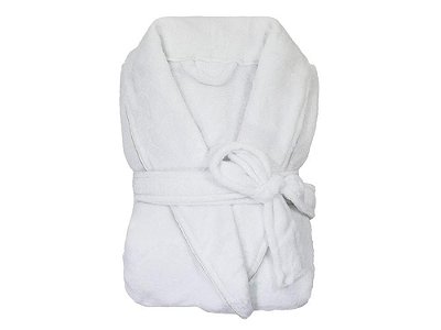 Roupão Neo Velour Camesa Branco P