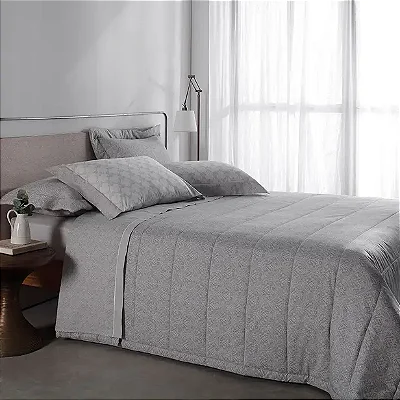 Jogo de Cama Buddemeyer Gran Percalle Valence Queen 4 Peças Dobra Feita