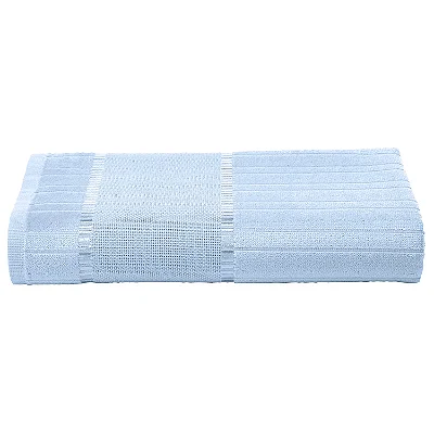 Toalha de Banho Döler Velour Bordar Bella 70x140 Azul