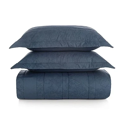 Kit Colcha Karsten Catena Estampado 240x260 Queen 3pcs