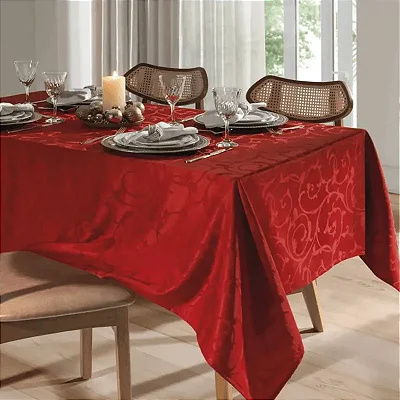 Toalha Mesa Dohler Jacquard Requinte II Liso 160x310 12346