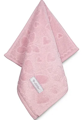 Toalha de Lavabo Dohler Velour Jacquard Romance Liso 30x45 11561