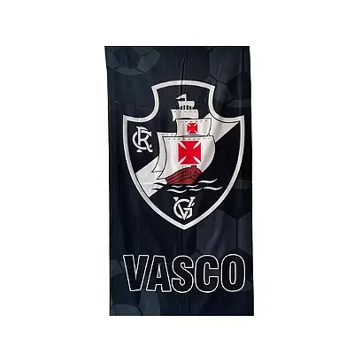 Toalha de Banho Dohler Velour Estampado Licenciado 70x140 Vasco 02