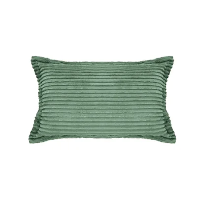 Porta Travesseiro Niazitex Flannel Corduroy Avulso 50x70 Verde Malta
