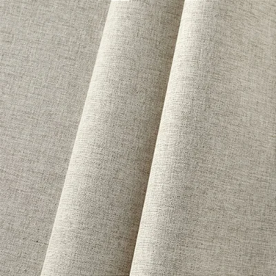 Cortina Bella Janela Blackout Tecido 420x250 Linen Bege Duna