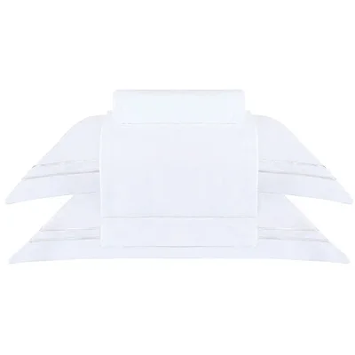 Jogo de Cama Buddemeyer Sublime King Branco Ponto Cheio Pérola 4 Peças 300 Fios