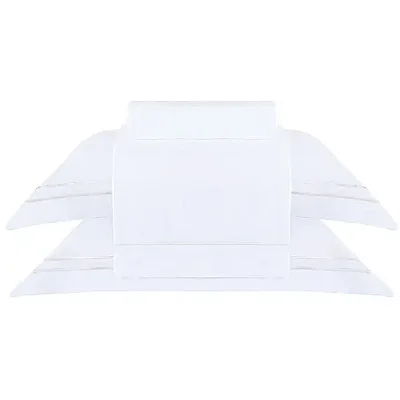 Jogo de Cama Buddemeyer Sublime Casal Branco Ponto Cheio Pérola 4 Peças 300 Fios