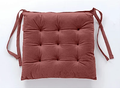 Futton Hedrons Veludo Cristal 40x40 Marsala