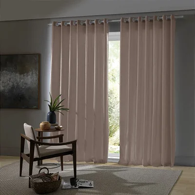 CORTINA BJA RUSTICA 300X170 SALTA BEGE DUNA