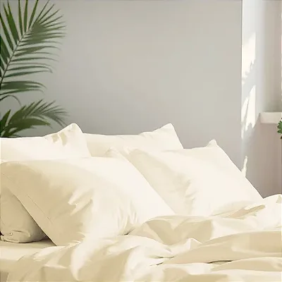 Jogo Cama Estamparia Premium Plus Solteiro 100%Algodão Des 7893 Pérola 3Peças