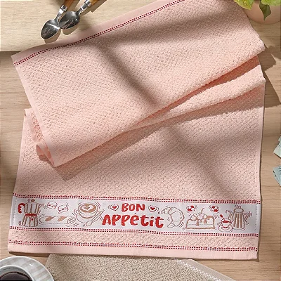 Pano Copa Döhler Felpudo Jacquard Vida Liso 45X70 Fj 8293