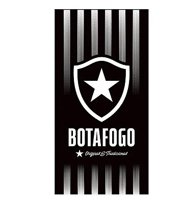 Toalha de Banho Dohler Velour Estampado Licenciado 70x140 Botafogo 10