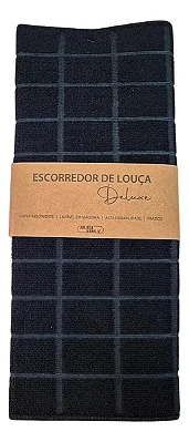 Escorredor de Louça Jolitex Deluxe 38x51 Preto