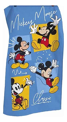 Toalha Banho Dolher Velour Estampado Licenciado 70X130 Mickey 12