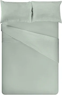 Jogo Cama Estamparia Premium Plus Solteiro Menta 3 Peças