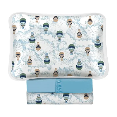 Jogo Cama Sul Brasil Vivald Baby 3 Peças Ceu de Algodão 100% Algodão