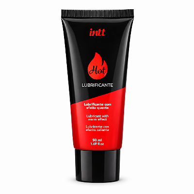 Lubrificante Beijável Morango Hot 50ml.