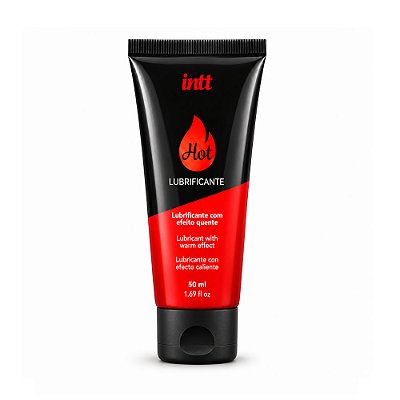 Lubrificante Beijável Morango Hot 50ml.