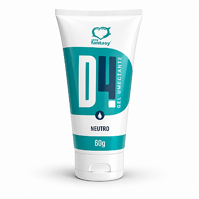 D4 Lubrificante Íntimo Neutro 60g.