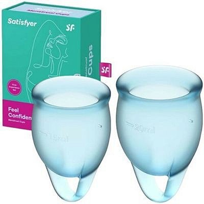 Coletor Menstrual Satisfyer Feel Confident Menstrual Cup Set