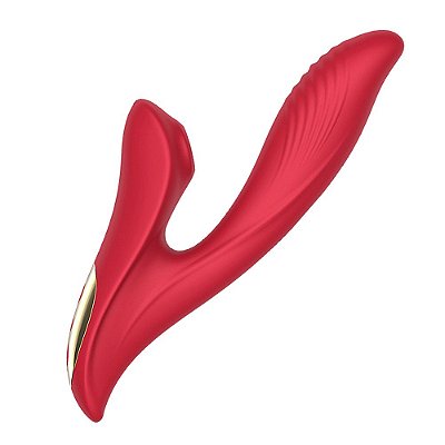 Vibrador Premium Prazer Duplo 2 em 1 Recarregável