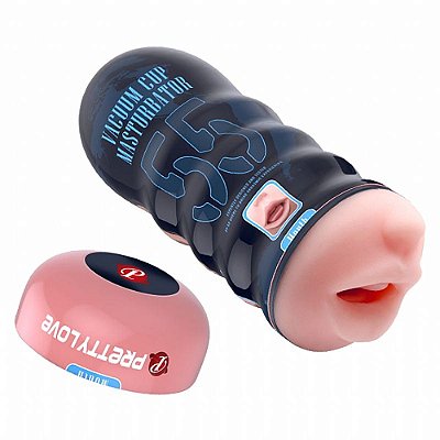 Masturbador Lanterna Vacuum Cup Boca