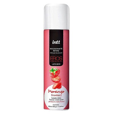 Desodorante Intimo e Corporal Jato Seco Eros Morango 100ml