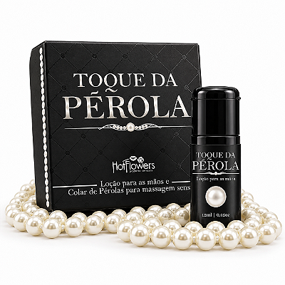 Kit toque da pérola para massagem sensual.