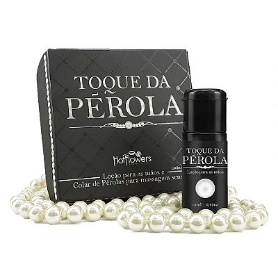 Kit toque da pérola para massagem sensual.