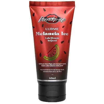 Lubme Lubrificante Melancia Ice Beijavel 60ml
