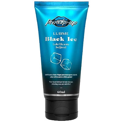 Lubme Lubrificante Black Ice Cold Beijavel 60ml