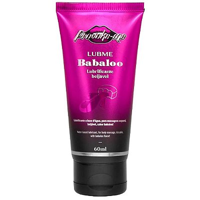 Lubme Lubrificante Babaloo Hot Beijavel 60ml