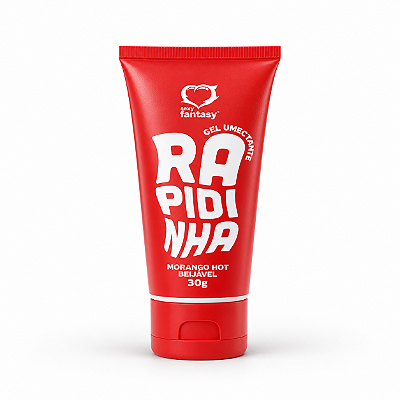 Gel Lubrificante Rapidinha Morango Hot 30g