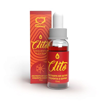 Clito Excitante em Gotas Esquenta e Esfria 17ml