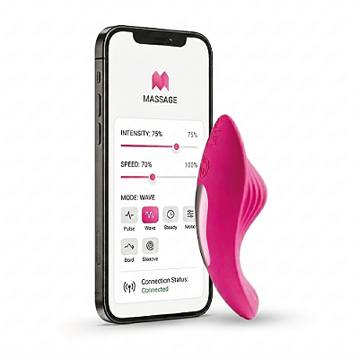 Vibrador de calcinha por app Eva Recarregável