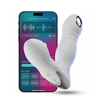 Vibrador Auratouch Premium com Choque Elétrico e APP Recarregável