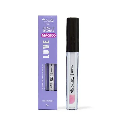 Gloss Lip Volumoso Mágico Translúcido
