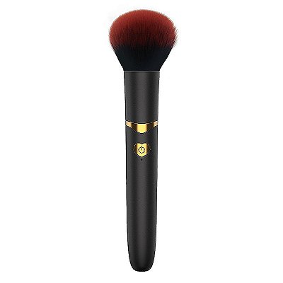 Pincel Blush com Vibrador Recarregável