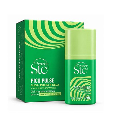 Gel Excitante Extra Forte Pico Pulse Chiclete de Menta.
