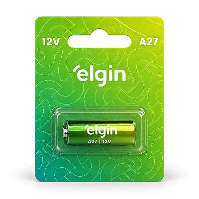 Bateria Elgin Alcalinas A27 12V 1UN