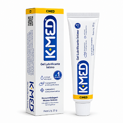 Lubrificante Íntimo K-Med Gel 25g.