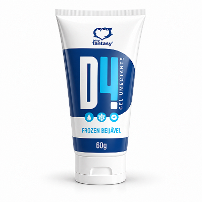 D4 Lubrificante Íntimo Beijável Ice 60g.