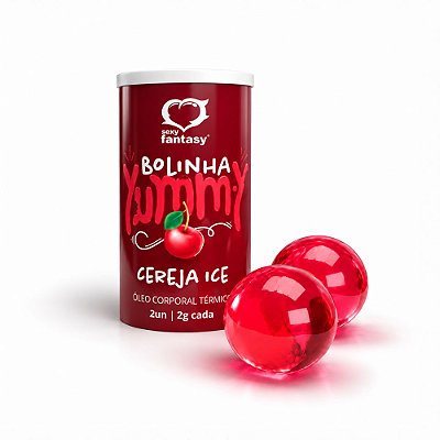 Bolinhas Yummy Cereja Ice 2un.