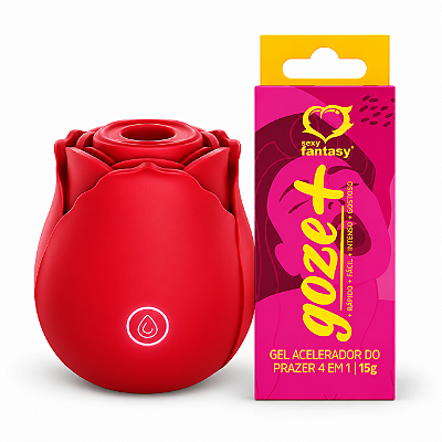 Kit Sugador Rose e Excitante Goze + 15g